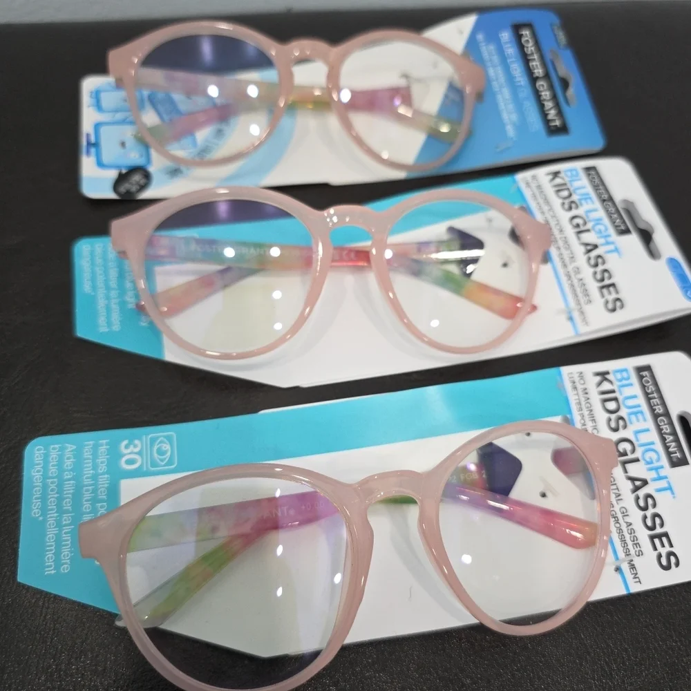 Foster Grant Kids Pink Blue Light Sunglasses